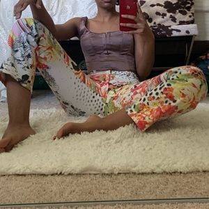 Roberto Cavalli Printed Pants